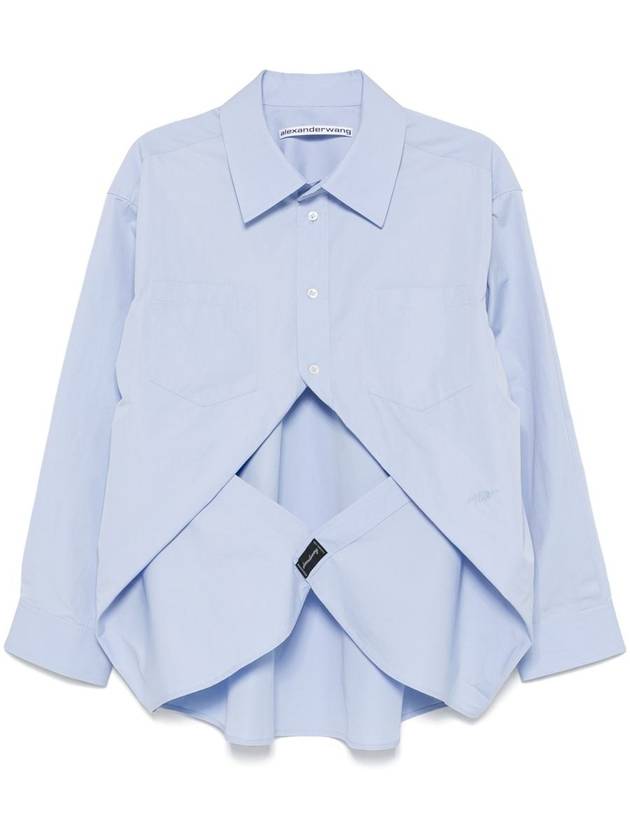 Alexander Wang Pull Back Shirt Clothing - ALEXANDER WANG - BALAAN 1