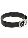 Men's Casual Leather Belt Black - MONTBLANC - BALAAN 4