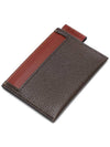 Heritage Logo Tag Leather Card Wallet Grey - MULBERRY - BALAAN 6