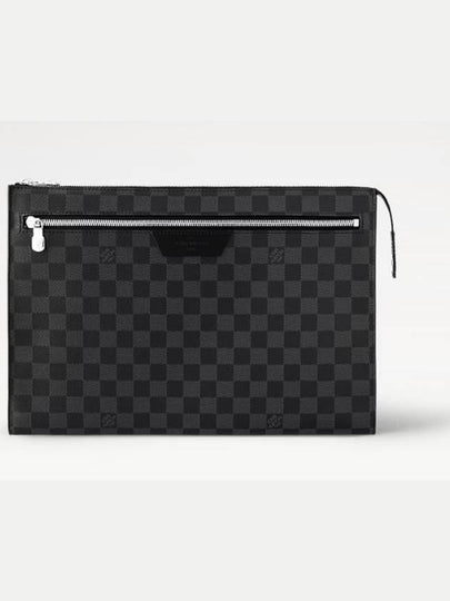 Pochette 24H Damier Pouch Bag Graphite - LOUIS VUITTON - BALAAN 2