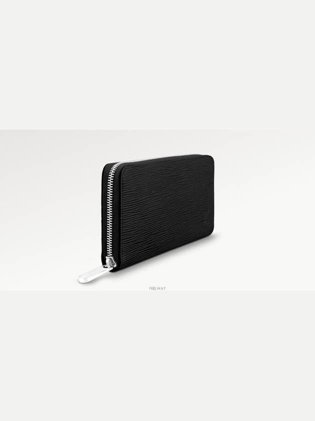 Zippy Epi Leather Long Wallet Black - LOUIS VUITTON - BALAAN 3