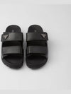Strap Leather Sandals Black - PRADA - BALAAN 2