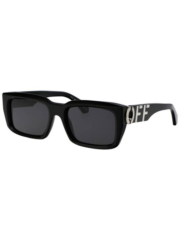 Sunglasses OERI125S24PLA0011007 METALLIC MONOGRAM LOGO INSERT ON TEMPLES - OFF WHITE - BALAAN 3