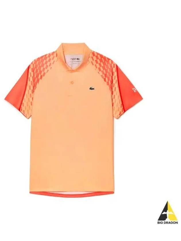 Novak Djokovic SB Polo DH586753GT7I Short Sleeve T Shirt - LACOSTE - BALAAN 1