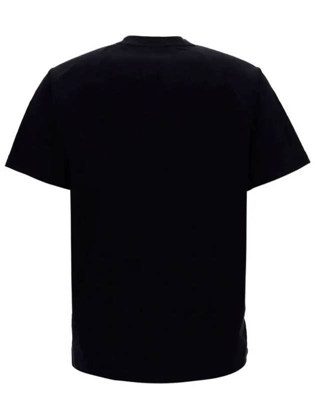 Logo Label Pocket Short Sleeve T-Shirt Black - ACNE STUDIOS - BALAAN 4