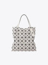 Baobao Prism Matte Tote Bag Light Gray AG507 11 - ISSEY MIYAKE - BALAAN 1