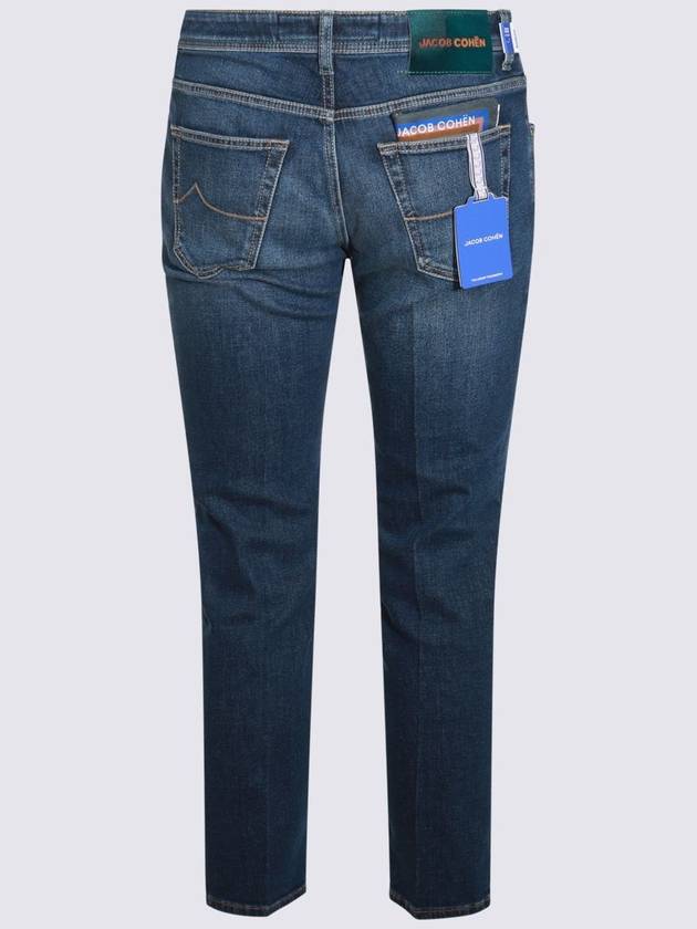 Jacob Cohen Blue Cotton Denim Jeans - JACOB COHEN - BALAAN 2