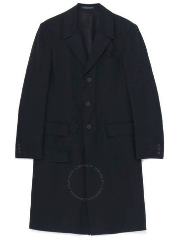 Yohji Yamamoto Regulation Cellulose Dr.Jacket, Brand Size 1 (Small) - YOHJI YAMAMOTO - BALAAN 1