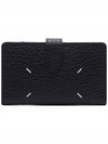 Iconic Stitch Leather Card Wallet Black - MAISON MARGIELA - BALAAN 5