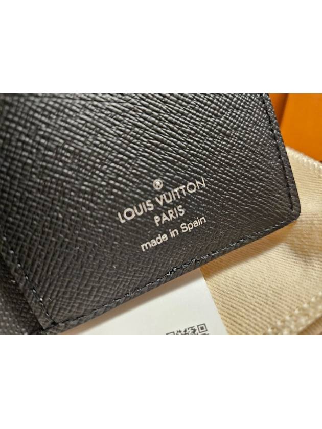 Pocket Organizer Epi Card Wallet Black - LOUIS VUITTON - BALAAN 5