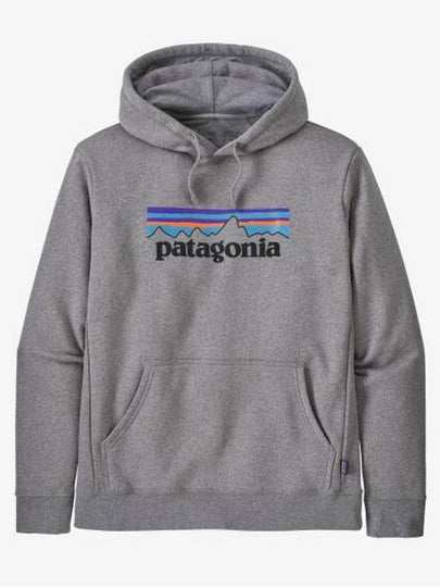 P 6 Logo Uprisal Hoodie Grey - PATAGONIA - BALAAN 2