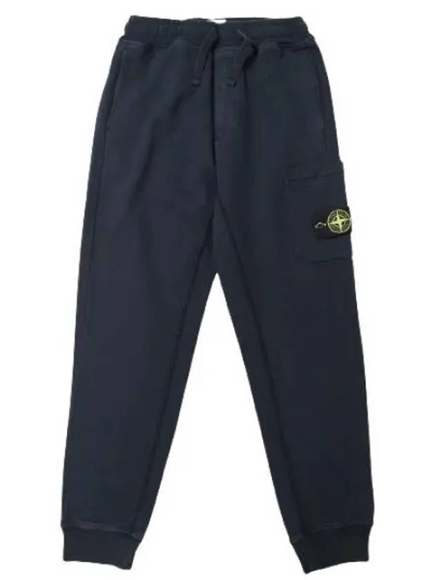 Wappen Patch Cargo Jogger Track Pants Navy - STONE ISLAND - BALAAN 2