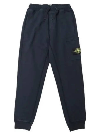 Wappen Patch Cargo Jogger Track Pants Navy - STONE ISLAND - BALAAN 2