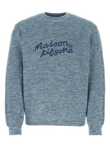 Sweater MM00807KT1108 H476 Light Blue - MAISON KITSUNE - BALAAN 1