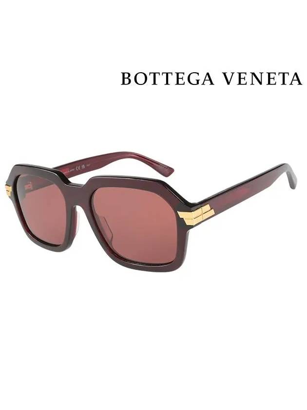 Eyewear Oversized Frame Sunglasses Brown - BOTTEGA VENETA - BALAAN 2