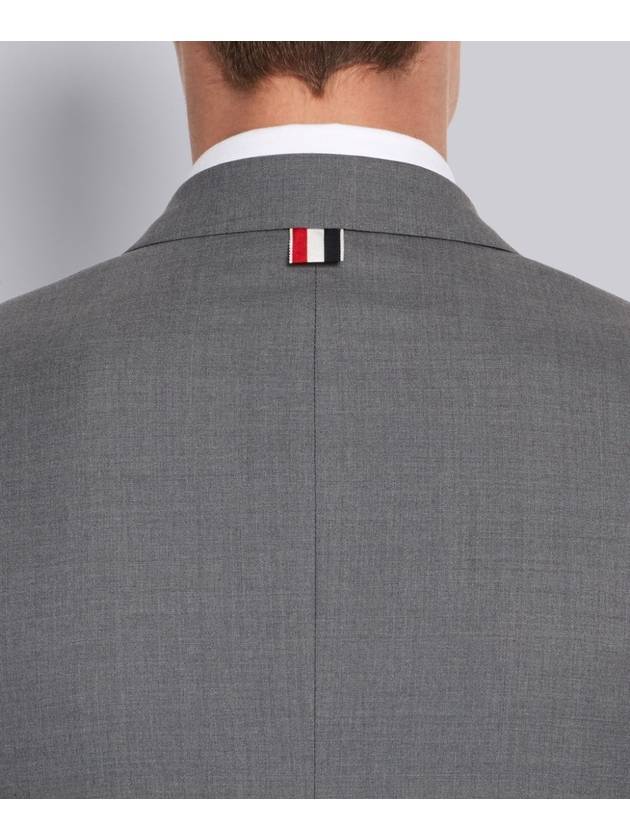 Plain Weave Suiting 4 Bar Classic Sport Jacket Medium Grey - THOM BROWNE - BALAAN 6