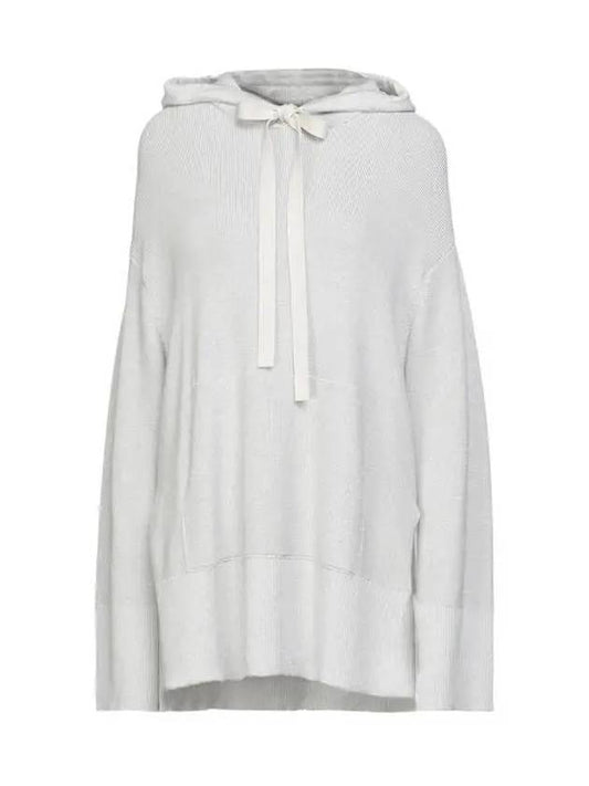 Overfit Knit Hoodie EW00511KT1027 GRM Other 1011119 - MAISON KITSUNE - BALAAN 1