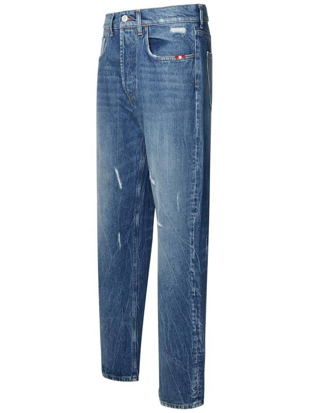 Amish 'Jeremiah' Blue Cotton Jeans - AMISH - BALAAN 2