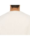 ORB Embroidered Crew Neck Knit Top Cream - VIVIENNE WESTWOOD - BALAAN 8