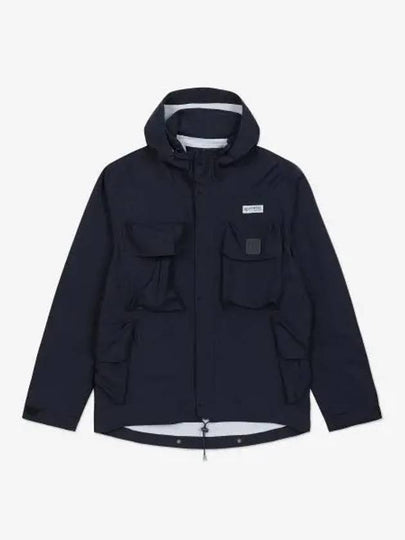 Metropolis Series Gore-Tex 3L Infinium Hooded Jacket Navy - CP COMPANY - BALAAN 2