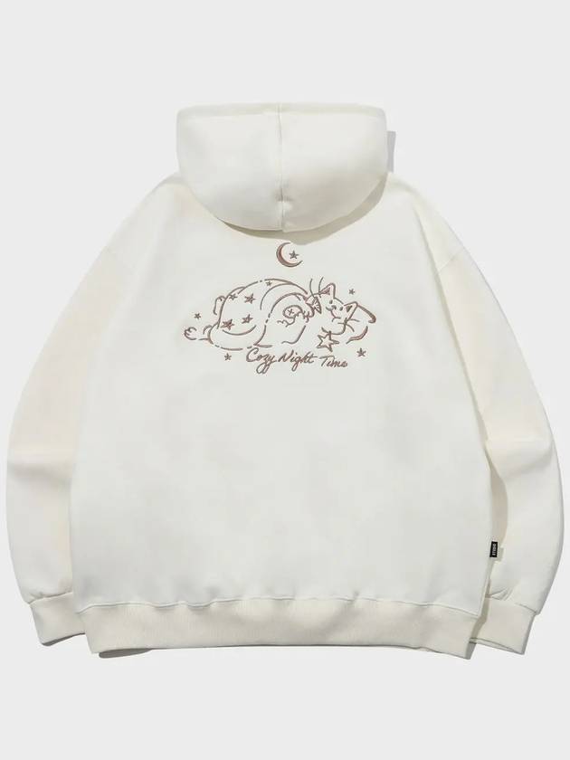 Cozy Night Hooded Top Cream - CPGN STUDIO - BALAAN 2