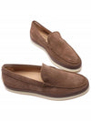 Men's Suede Slip-ons Loafers Brown - TOD'S - BALAAN 6