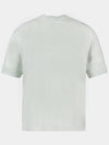 Stockholm Logo Stamp Short Sleeve T-Shirt Pale Green - ACNE STUDIOS - BALAAN 3