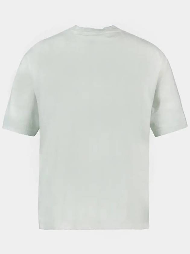 Stockholm Logo Stamp Short Sleeve T-Shirt Pale Green - ACNE STUDIOS - BALAAN 3