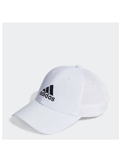 Embroidered Logo Lightweight Ball Cap White - ADIDAS - BALAAN 2