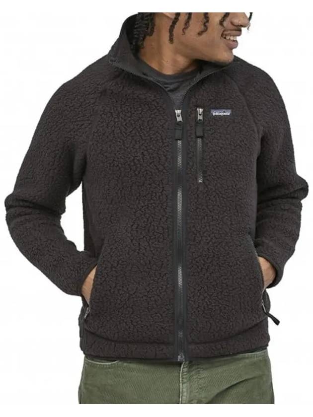 Retro Pile Fleece Zip-Up Jacket Black - PATAGONIA - BALAAN 5