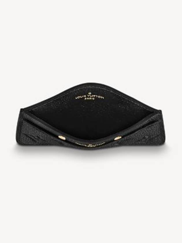 Monogram Empreinte Card Wallet Black - LOUIS VUITTON - BALAAN 5