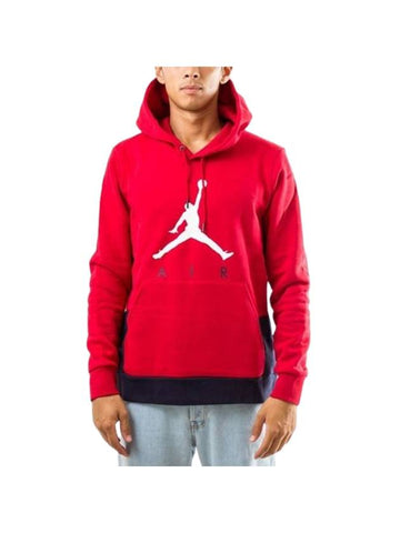 Air Jordan Jumpman Big Logo Hoodie Red - NIKE - BALAAN 1