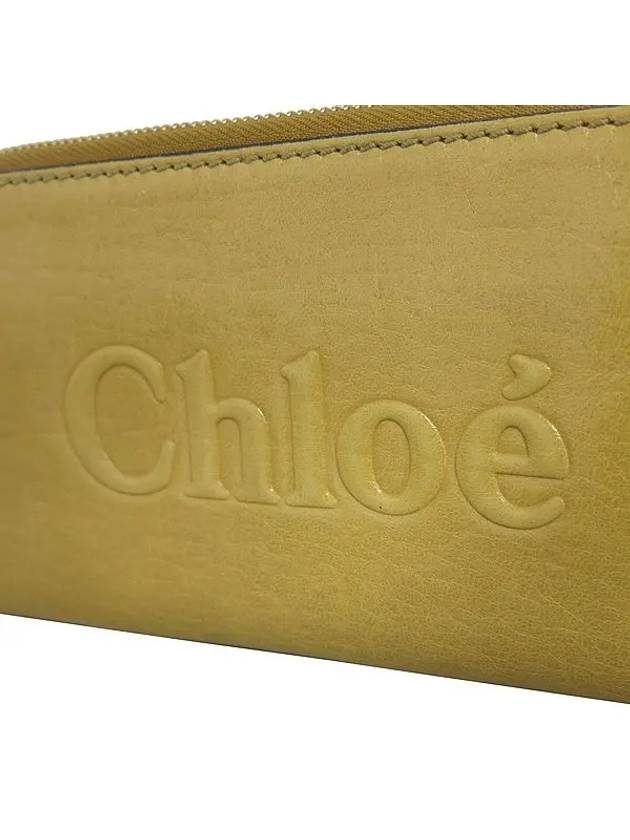 Mustard long wallet - CHLOE - BALAAN 2