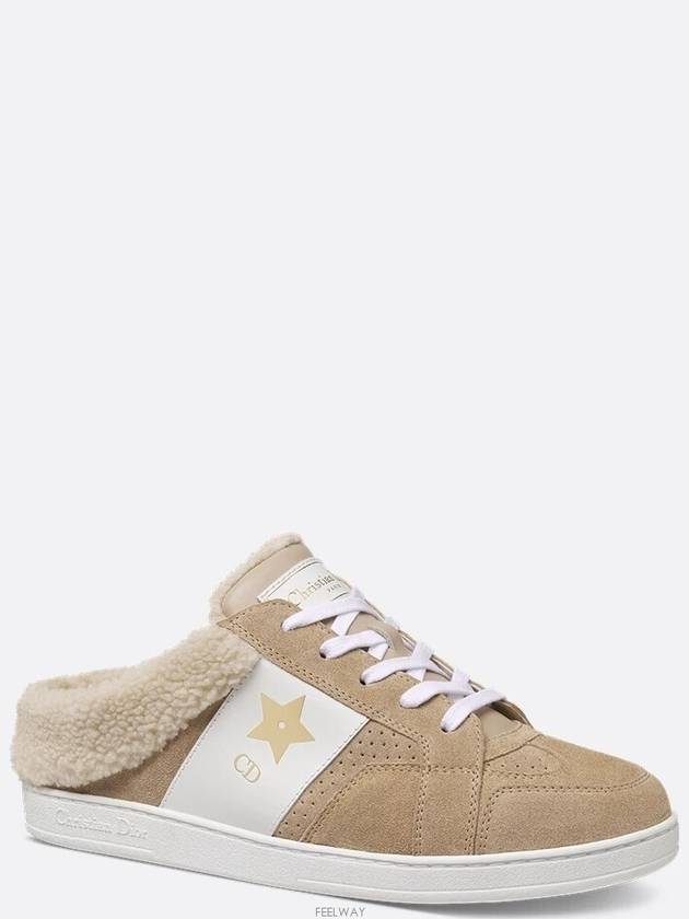 Dior Star Sneakers Beige Suede Calfskin - DIOR - BALAAN 2