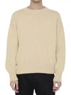 De Coeur Crewneck Knit Top Ivory - AMI - BALAAN 2