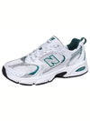 530 Low Top Sneakers White Silver Green - NEW BALANCE - BALAAN 9