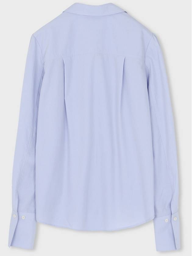 Classic Open Collar Shirt Sky Blue - LESEIZIEME - BALAAN 8