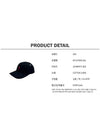 Embroidery Heart Logo Ball Cap Black - AMI - BALAAN 7