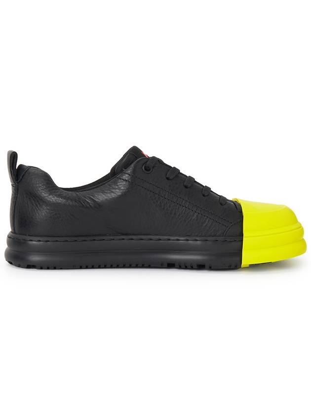 Junction Runner Leather Low-Top Sneakers Black - CAMPER - BALAAN 5