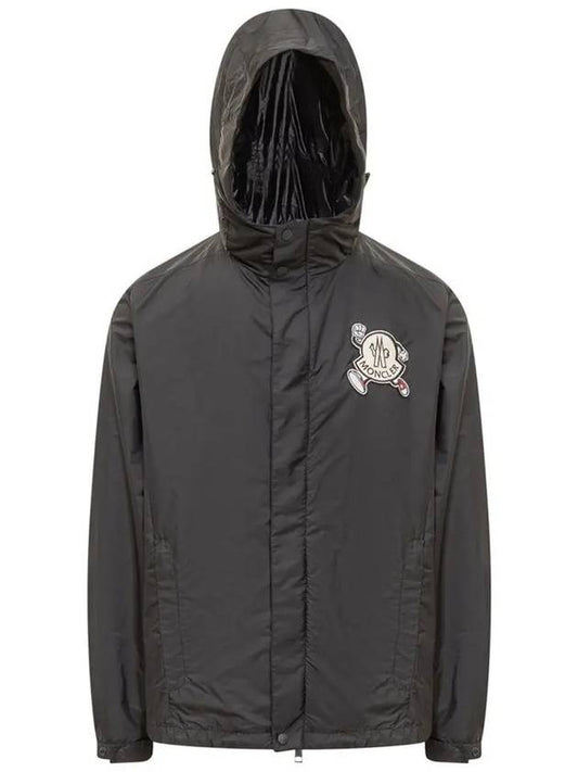 Guirre Rain Jacket Black - MONCLER - BALAAN 2