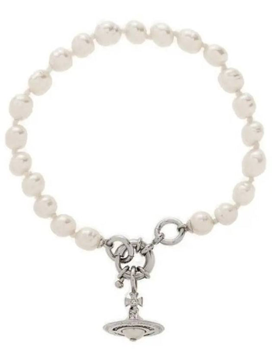 Aleksa Pearl Bracelet Silver - VIVIENNE WESTWOOD - BALAAN 1