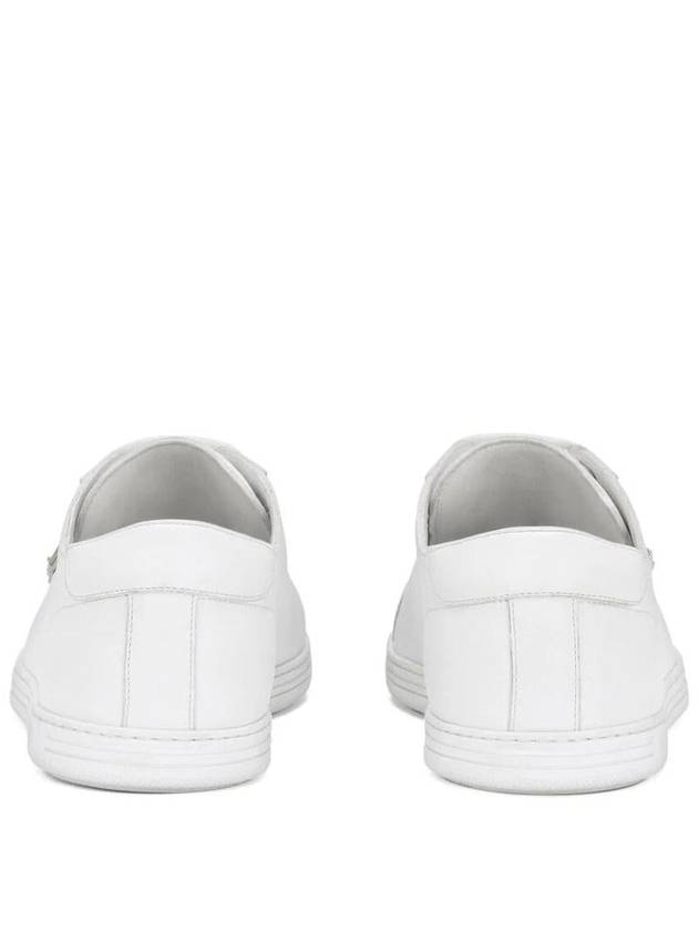 Saint Tropez Calfskin Sneakers White - DOLCE&GABBANA - BALAAN 5