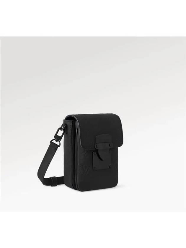 S-Lock Vertical Wearable Cross Bag Black - LOUIS VUITTON - BALAAN 5