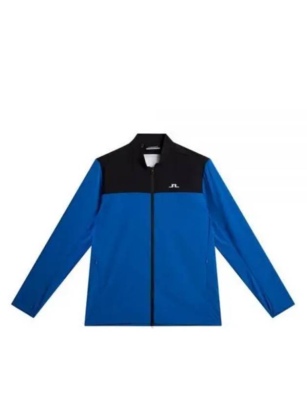 Jeff Hybrid Zip-Up Jacket Nautical Blue - J.LINDEBERG - BALAAN 2