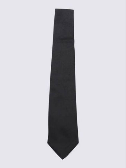 Barocco Jacquard Silk Tie Black - VERSACE - BALAAN 2