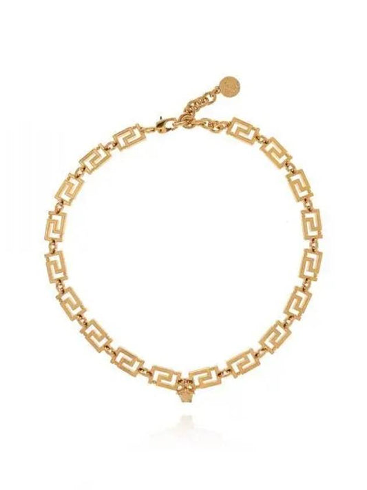 Medusa Chain Greca Necklace Gold - VERSACE - BALAAN 2