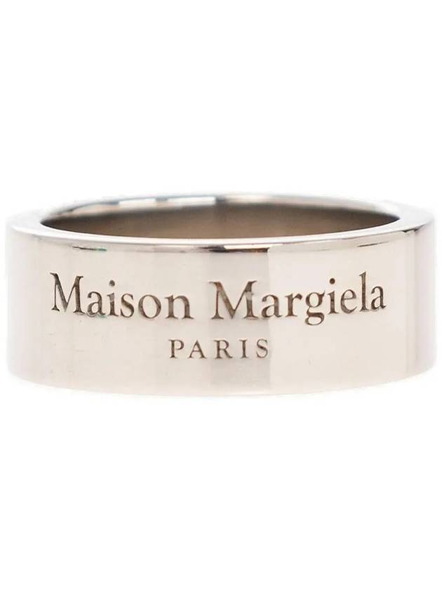 Engraving Logo Ring Silver - MAISON MARGIELA - BALAAN 1