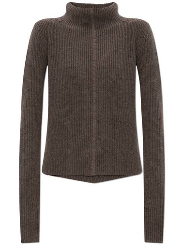 Rick Owens Wool Sweater Headon, Women's, Brown - RICK OWENS - BALAAN 1