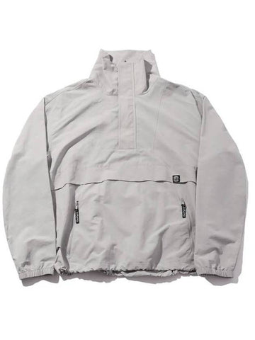 Woven Anorak Light Gray - OFFGRID - BALAAN 1