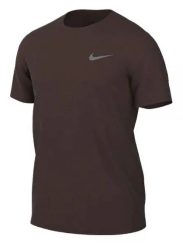 Men's Team Legend Short Sleeve T-Shirt Brown - NIKE - BALAAN 2